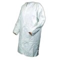 Magid EconoWear CC1114 Tyvek Disposable Lab Coat, L CC1114-L